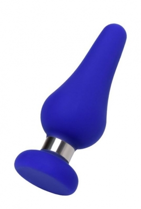 Slassic Anal Plug Boyut L Mavi, 13 cm